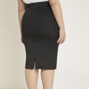 Neoprene Pencil Skirt